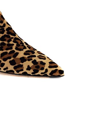 Leopard print calf hair ankle boots MARA BINI | W231109CUOIO
